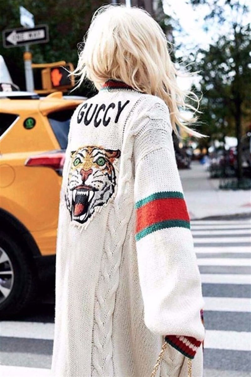 Guccy Kaplanlı Hırka