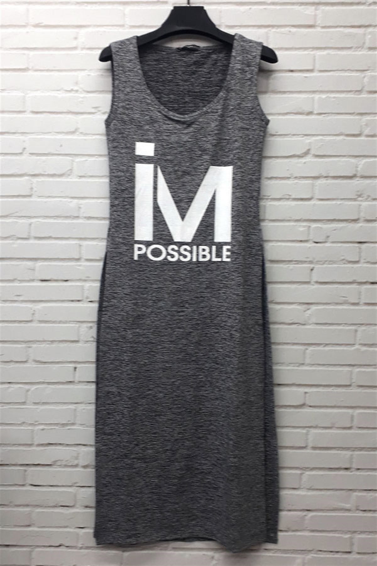 İImpossible Yırtmaçlı Tunik Bluz