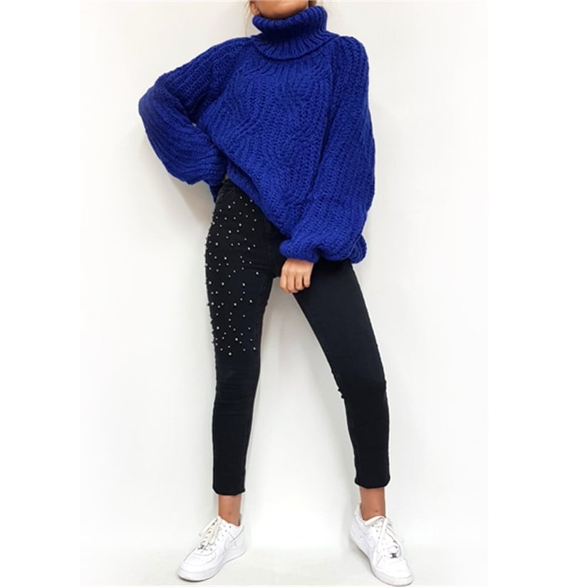 İnci Detaylı Füme Jean