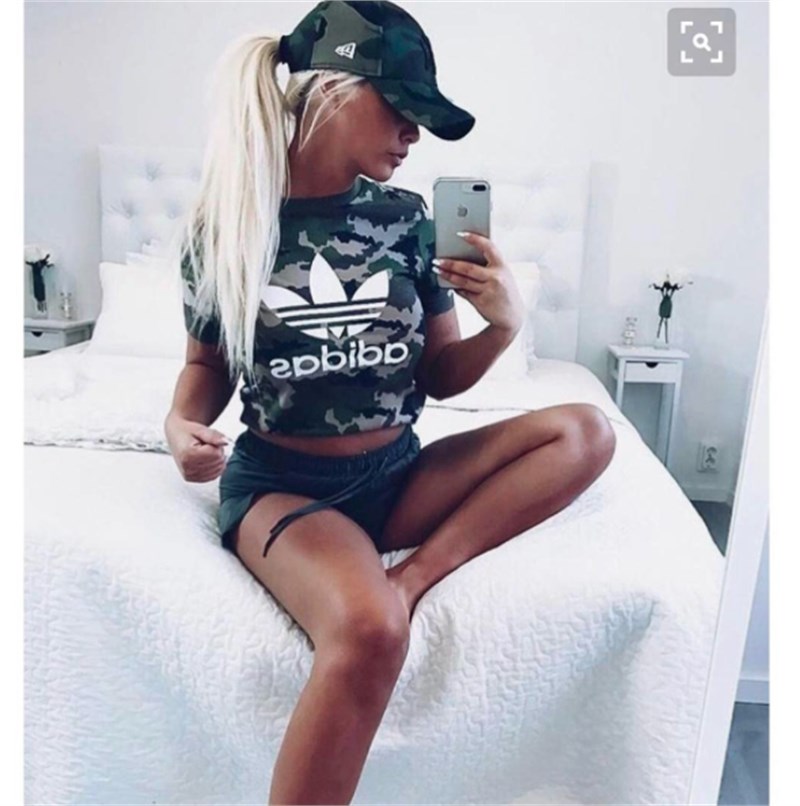 Kamuflaj Tshirt Şort Takım