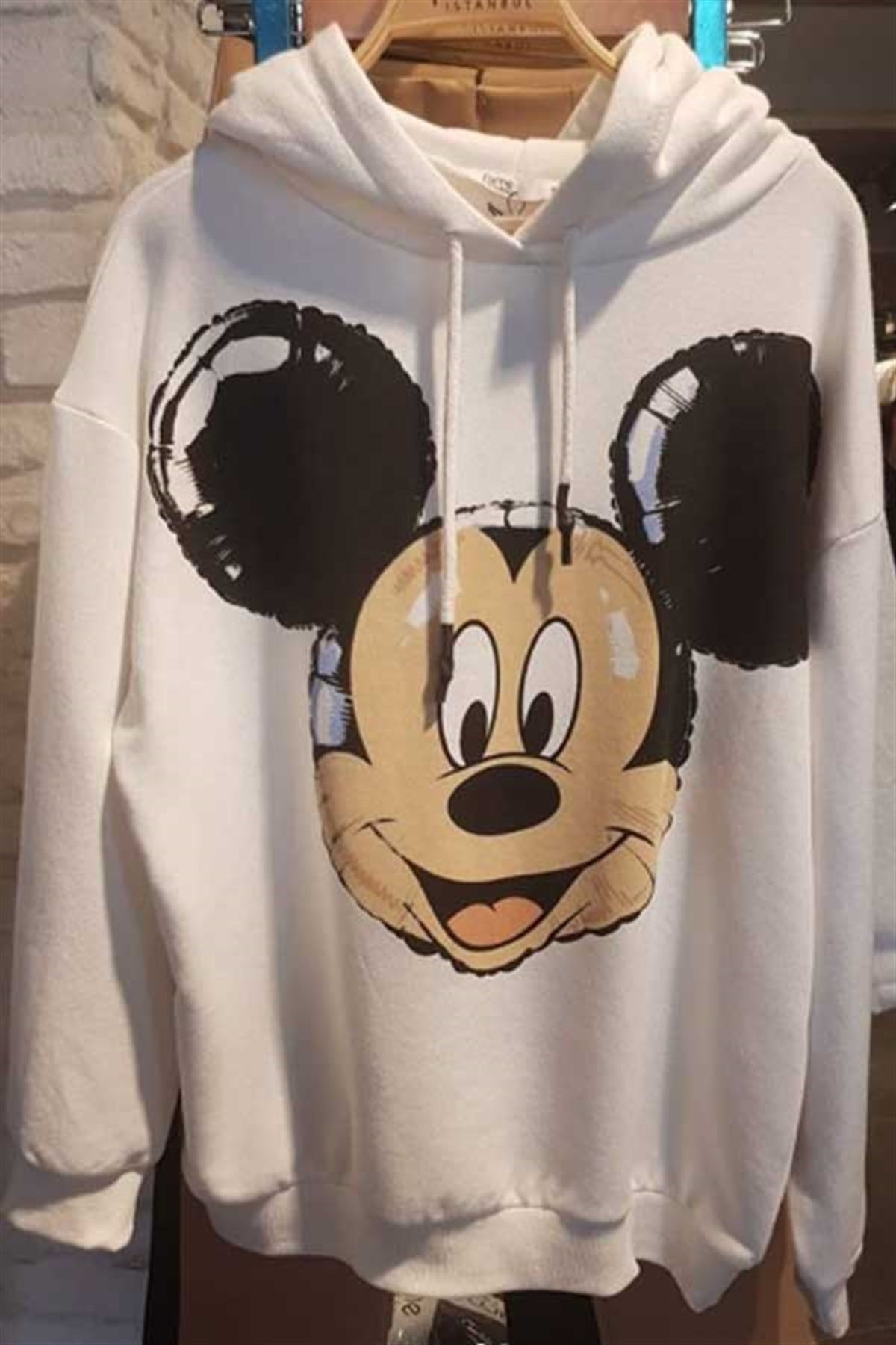 Kapşonlu Mickey Sweatshirt