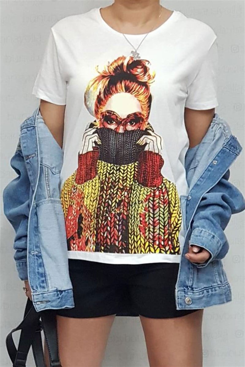Kazaklı Kız Tshirt