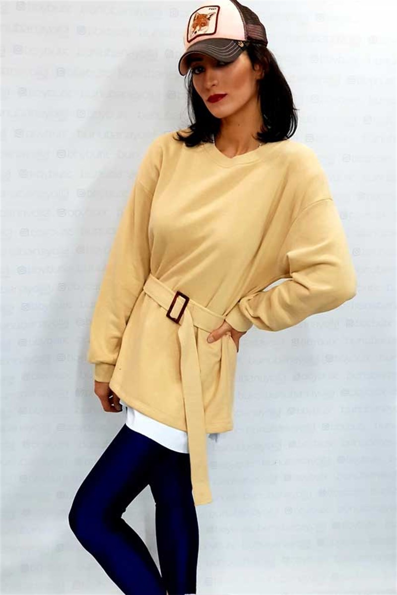 Kemerli Sweatshirt