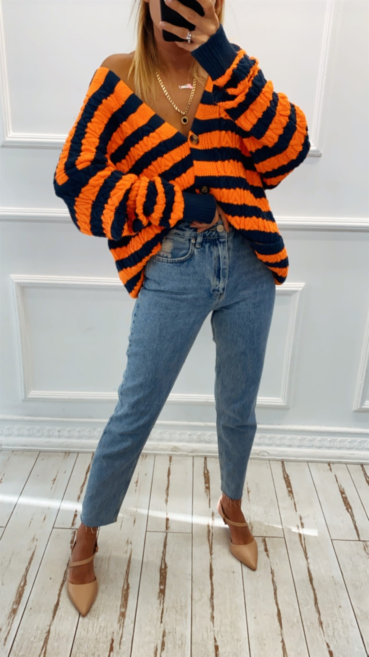 Kesik Paça Relax Jean