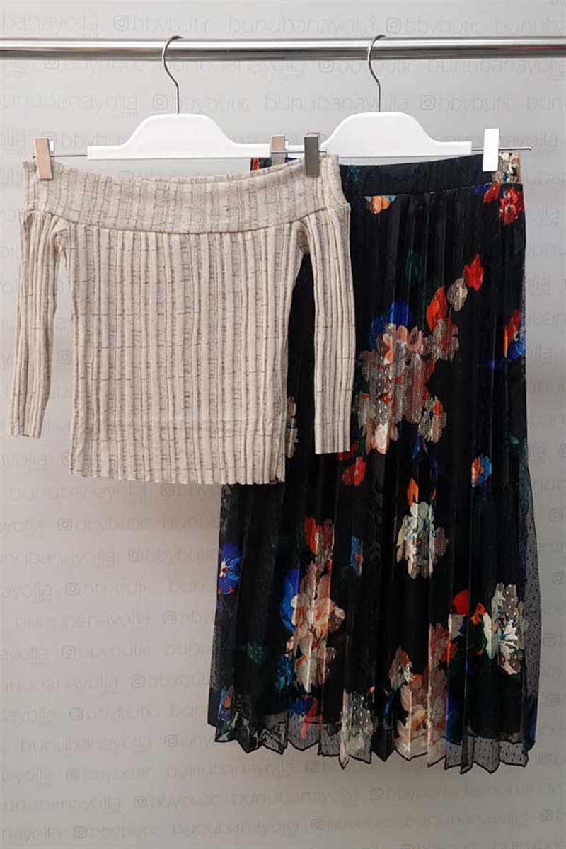 Kırçıllı Kaşkorse Madonna Bluz