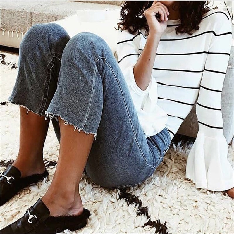 Kolu İspanyol Triko Bluz