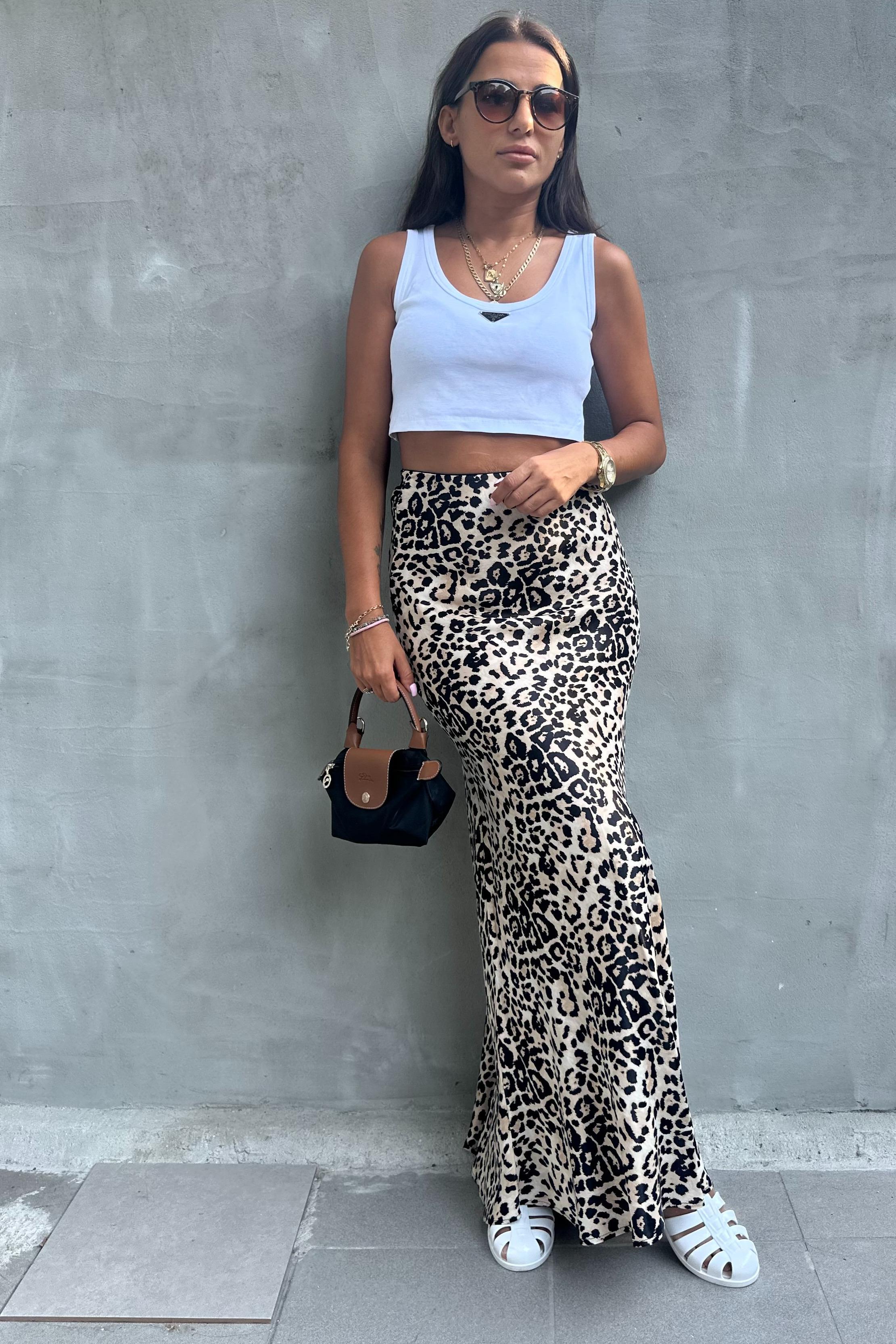 Leopar Saten Maxi EtekETEK