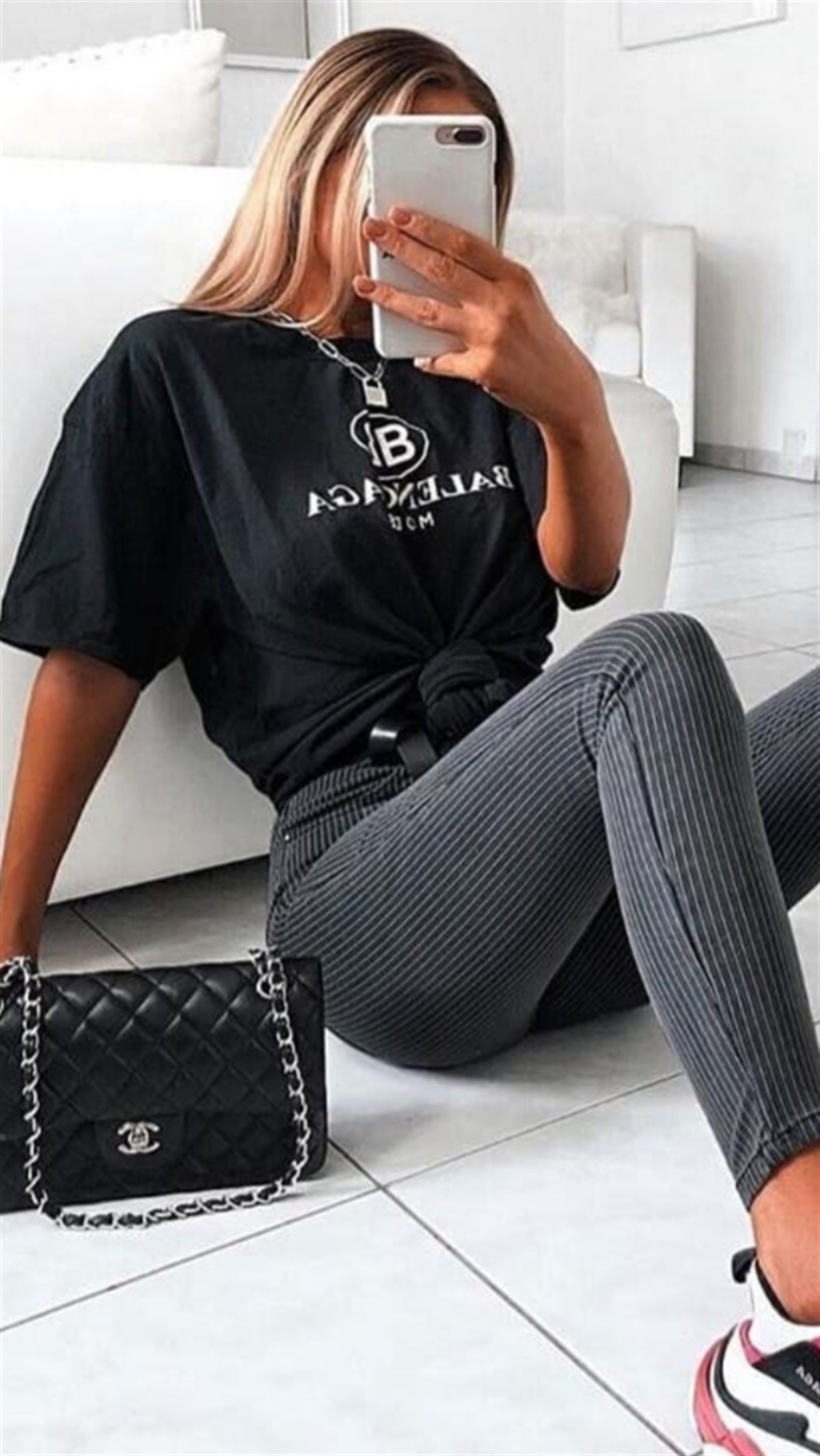 Marka Logolu Oversize Tshirt