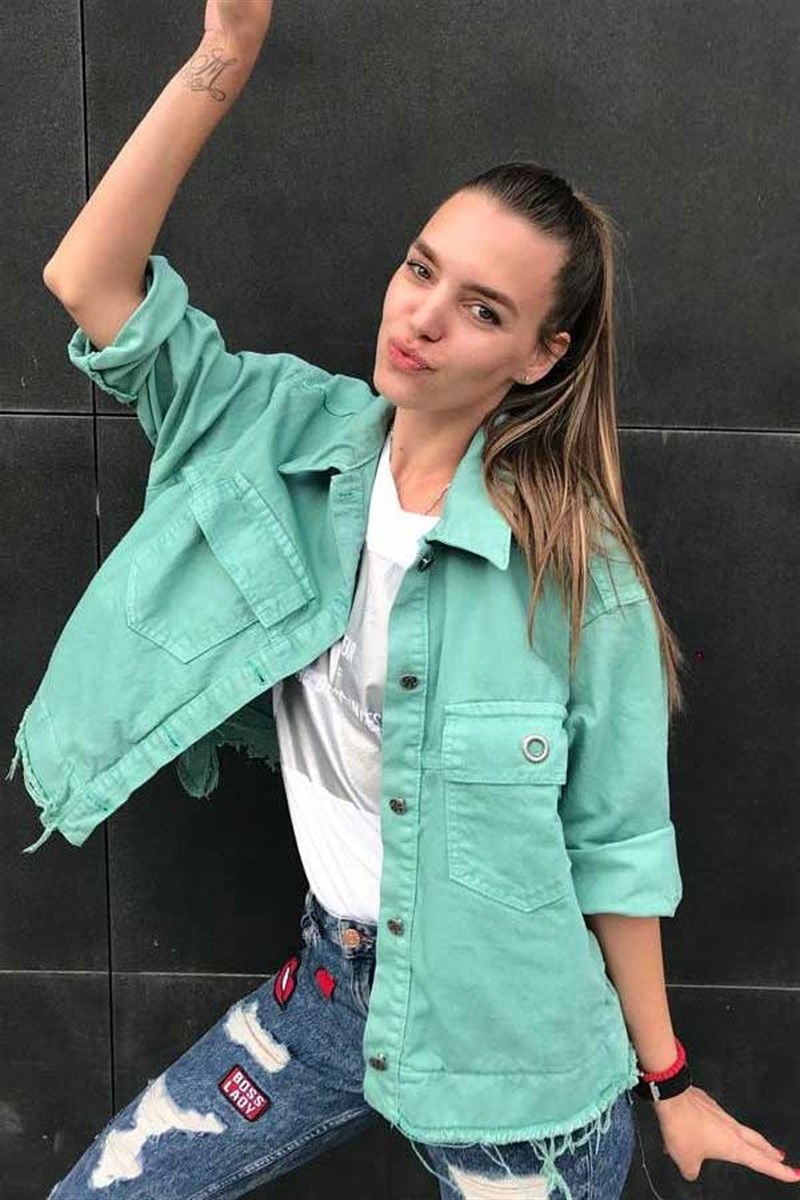 Mint Denim Ceket