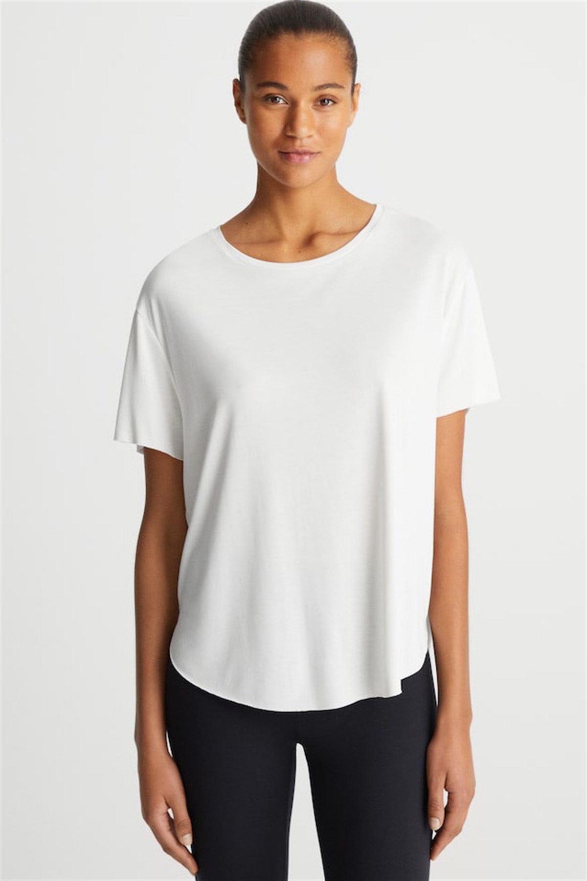 Modal Kumaş Orjinal Marka Beyaz  TshirtTSHİRT