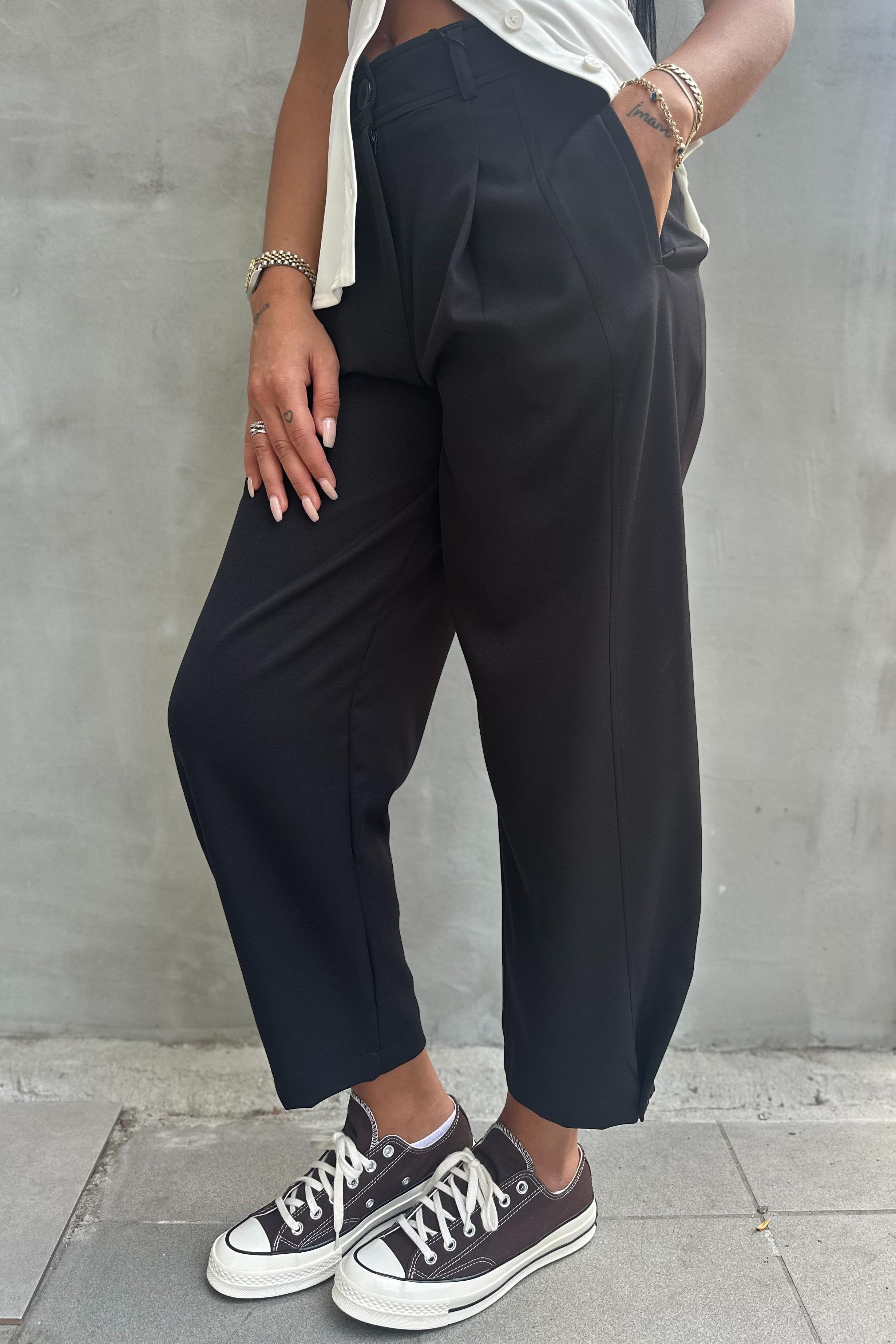 Paça Düğmeli ZR Model PantolonPANTOLON