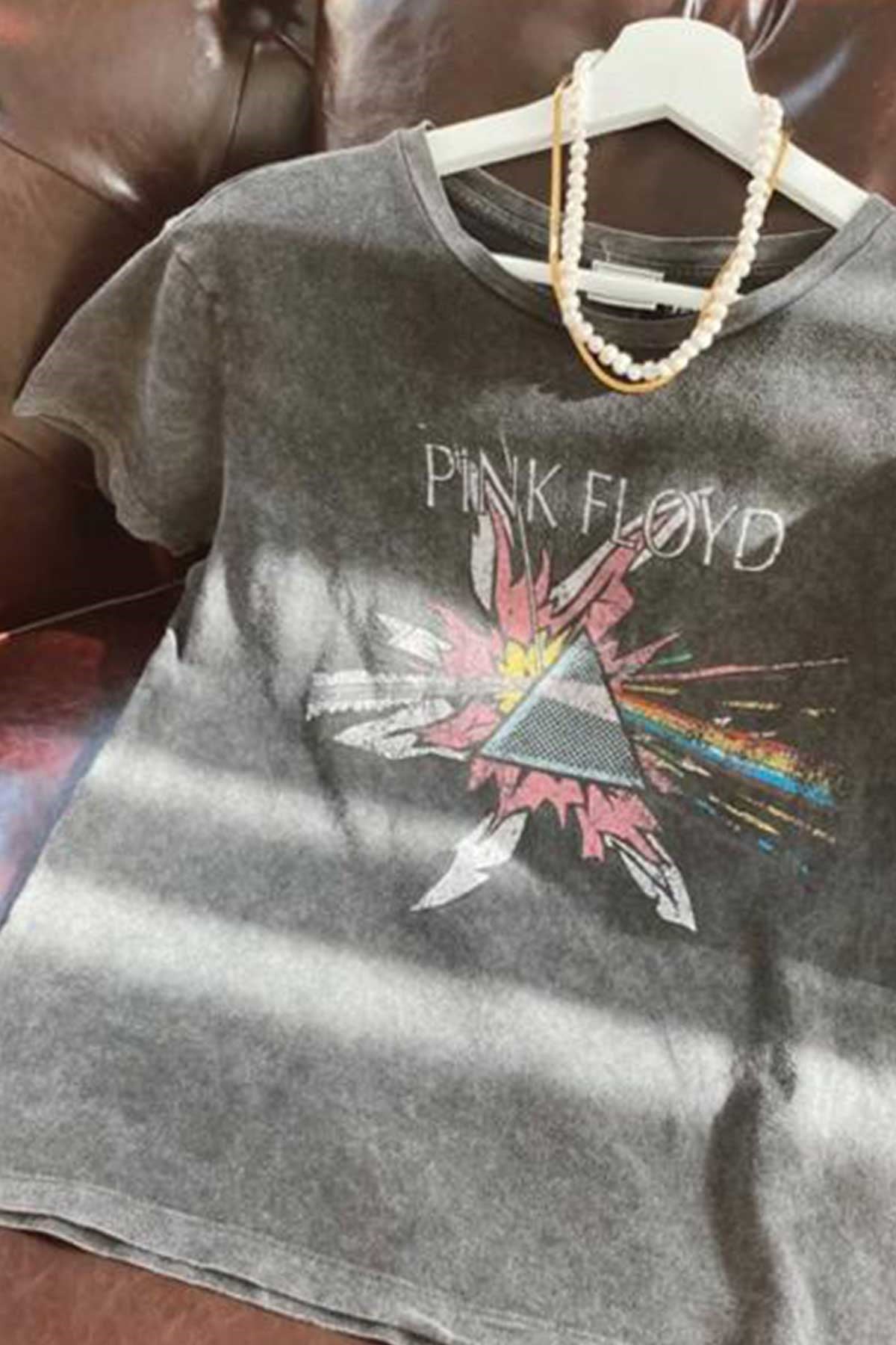 Pink Floyd Yıkamalı Tshirt