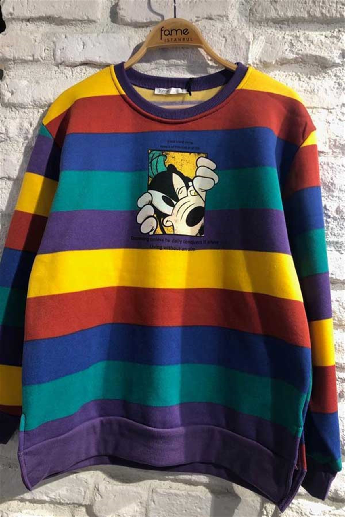 Renkli Disney Sweatshirt