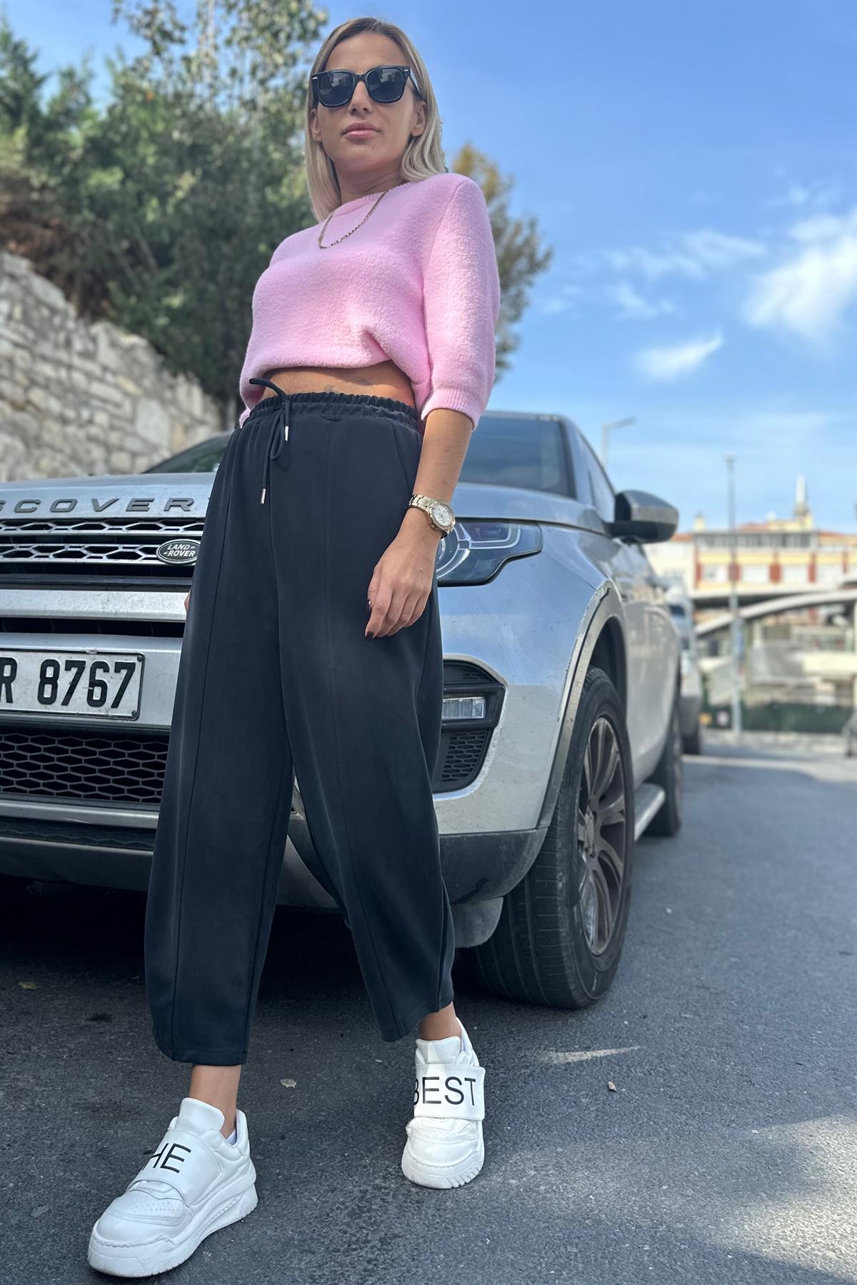 Şalvar Kesim Antrasit Modal EşofmanEŞOFMAN