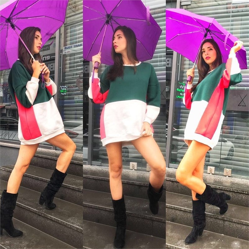 Şardonlu 3 Renk Sweat