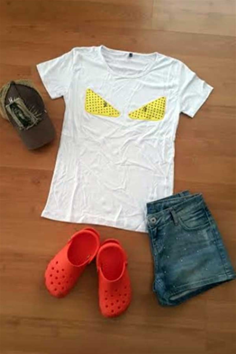 Sarı Gözlü Tshirt