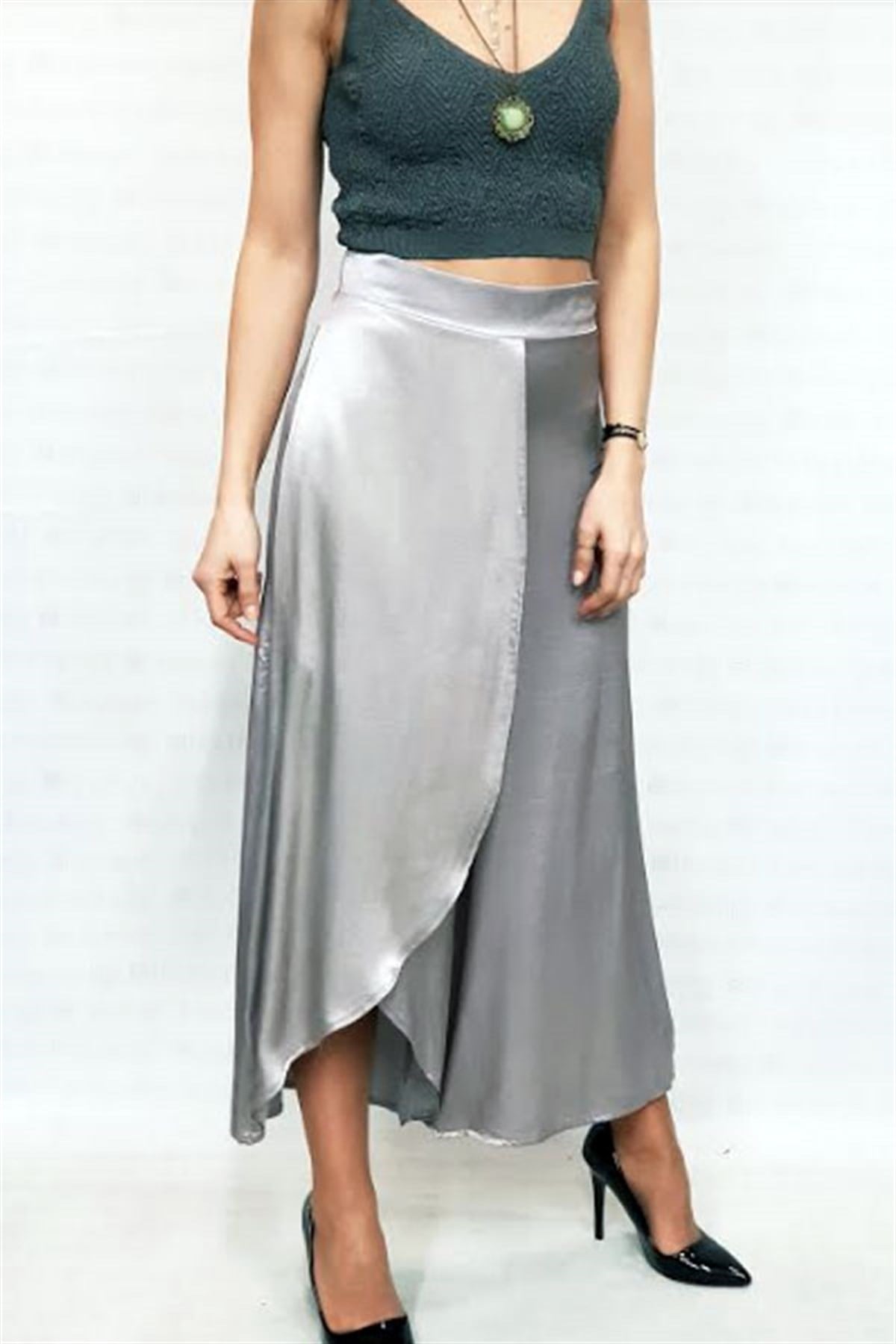 Saten Envelop Pantalon