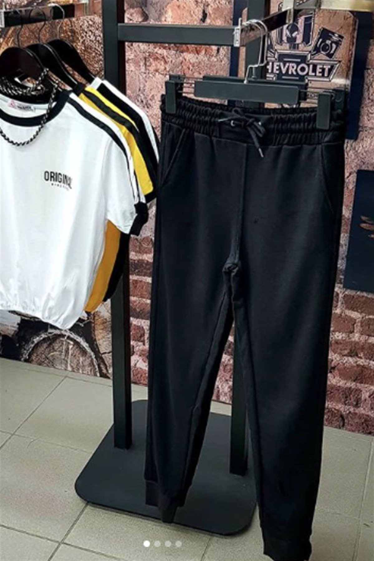 Siyah Jogger Eşofman Altı