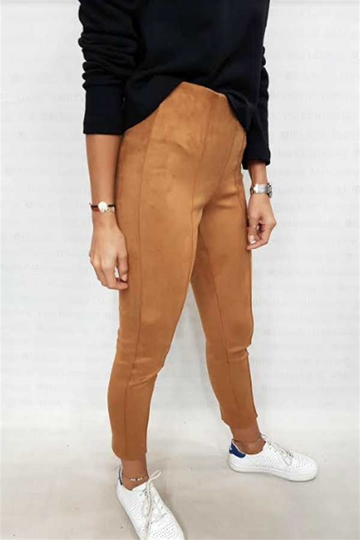 Süet Havuç Pantalon