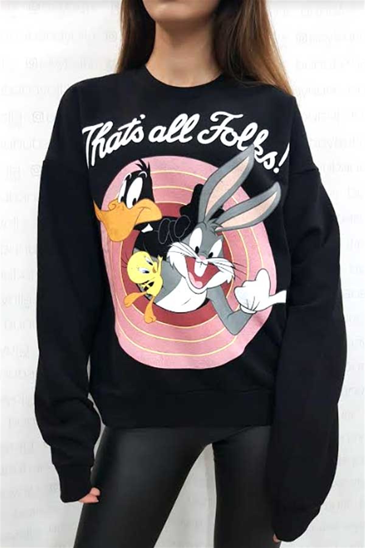 'Thats All Folks' Sweatshirt