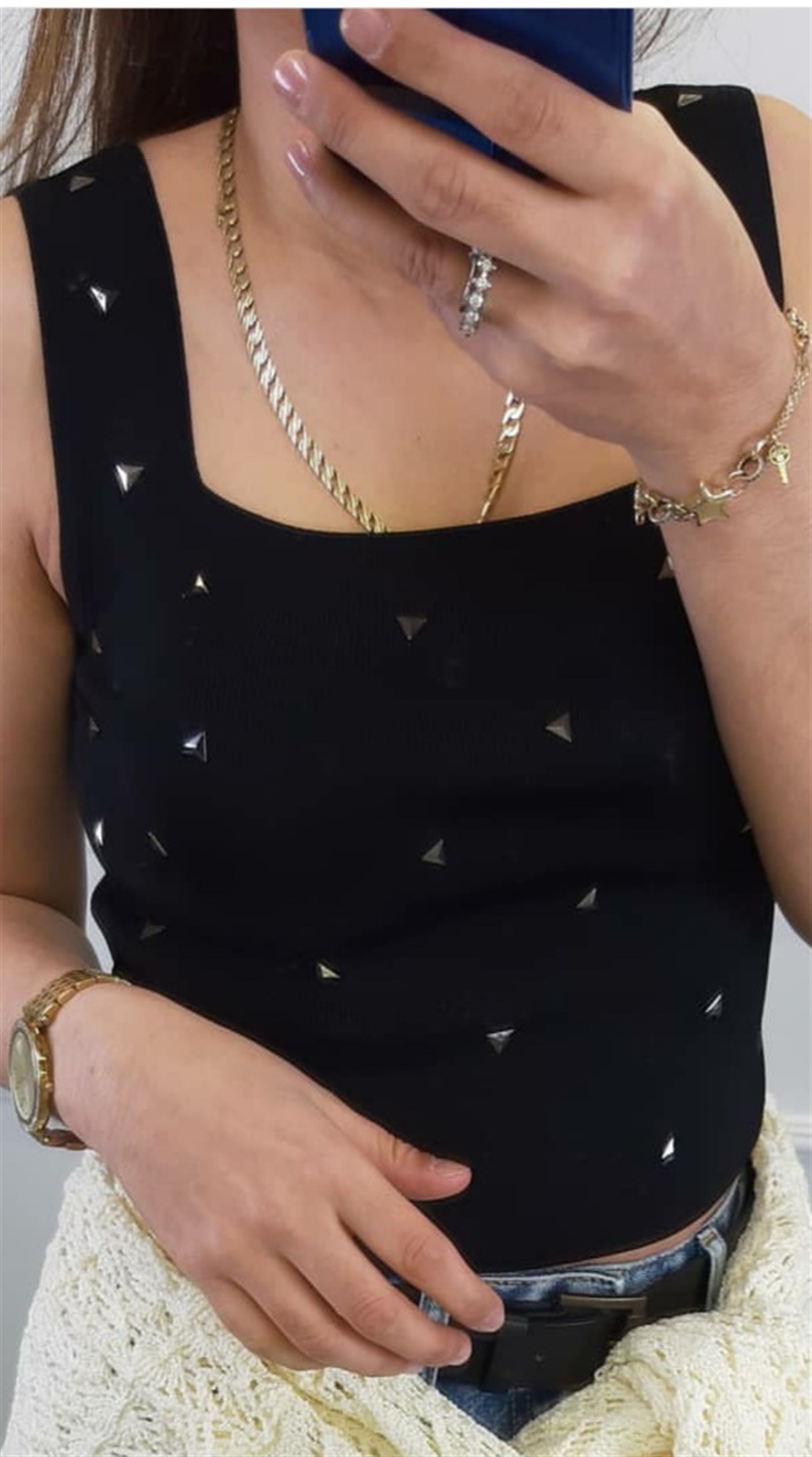 Troklu Kare Yaka Crop