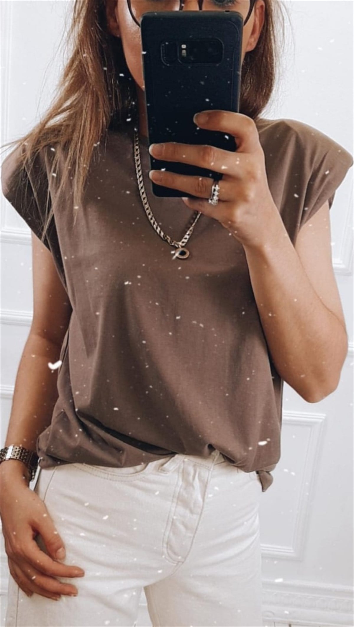 Vatkalı Kahve Basic Tshirt