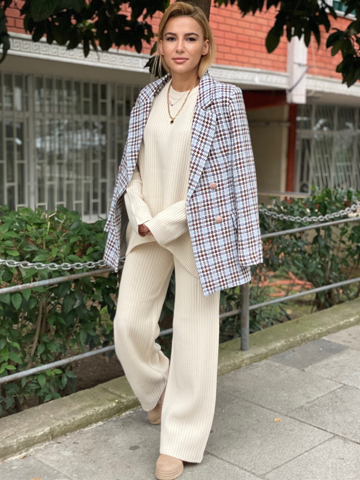 Vicenza 4 Düğmeli Kruvze Ceket MaviMONT/CEKET