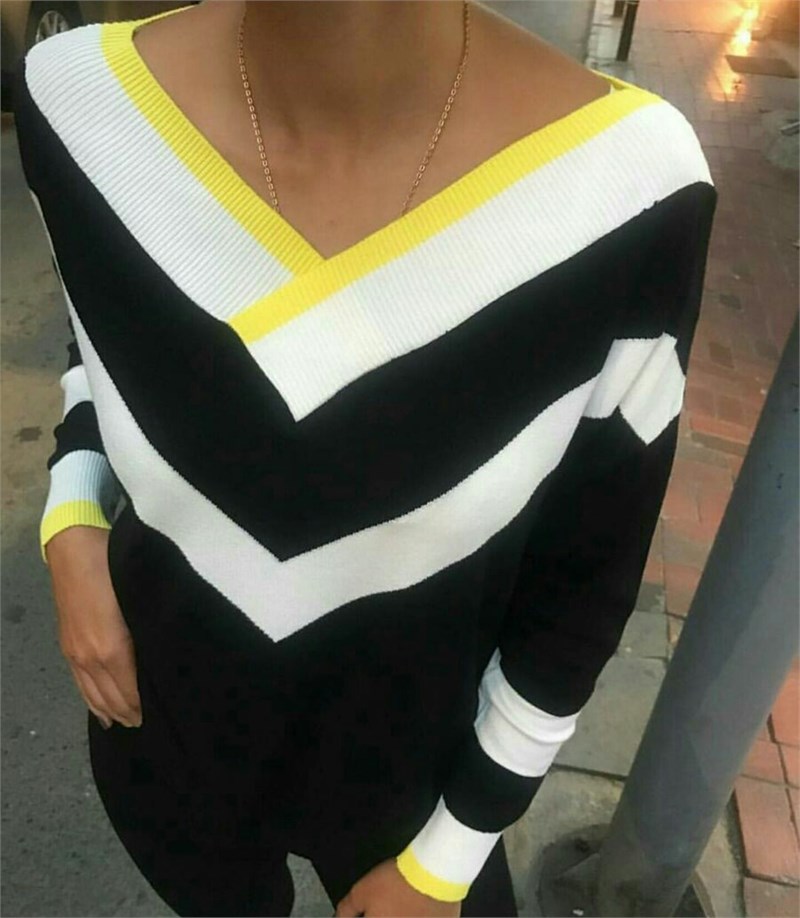Yaka Kruvaze Triko