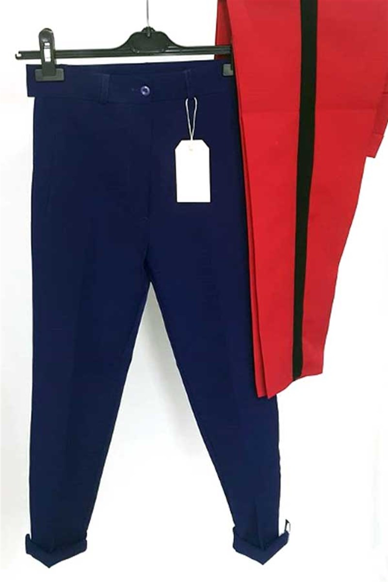 Yanı Şeritli Havuç Pantalon