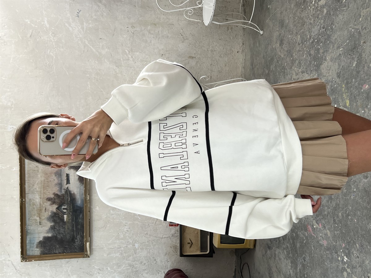 Yarım Fermuar Geneva SweatshirtSWEATSHİRT