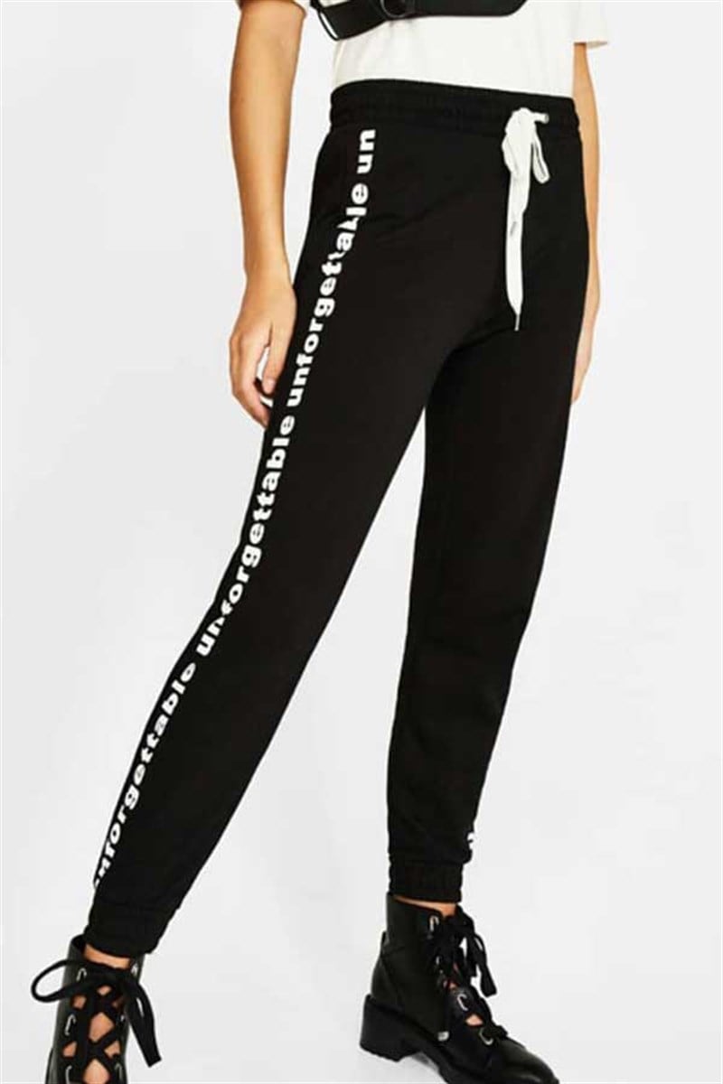 Yazılı Jogger Esofman