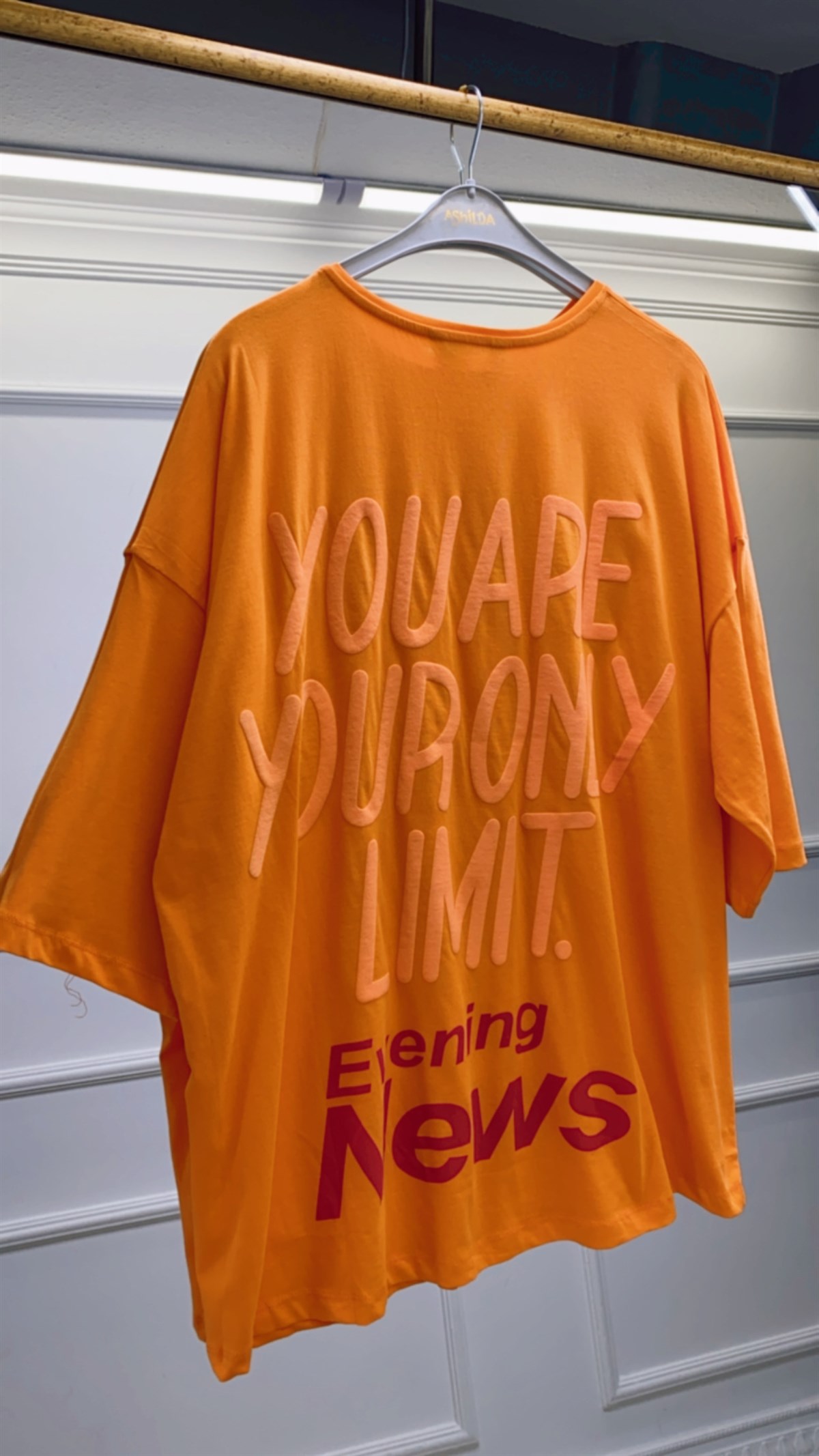 You Are Only Your Limit Sırt Baskılı Salaş Tshirt