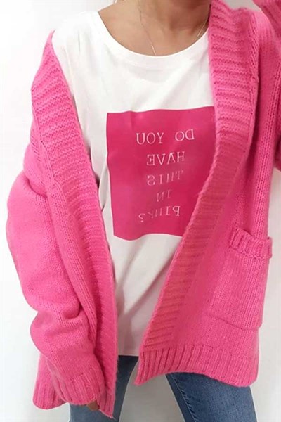 In Pink Tshirt