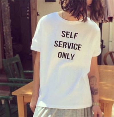 Self Servis Only Tshirt