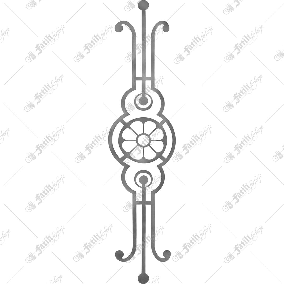10034-b | LAMA MOTIFLI DEMIRLER | Fatih Ferforje