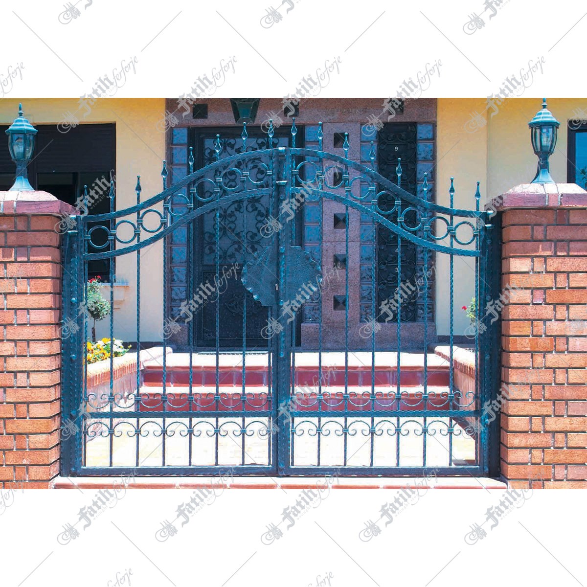 1011 KODLU FERFORJE KAPI | FERFORJE KAPILAR | Fatih Ferforje