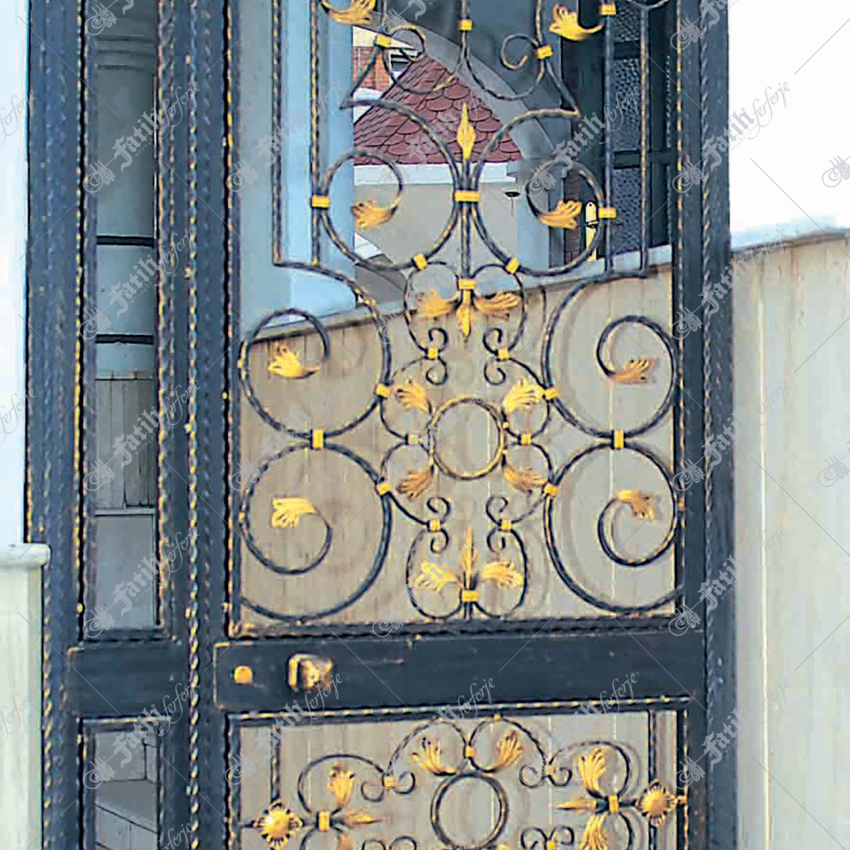 1188 KODLU FERFORJE KAPI | FERFORJE KAPILAR | Fatih Ferforje