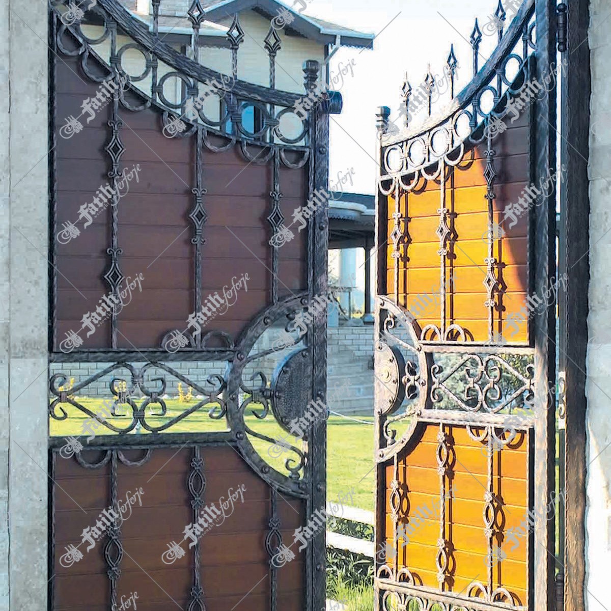 1233 KODLU FERFORJE KAPI | FERFORJE KAPILAR | Fatih Ferforje