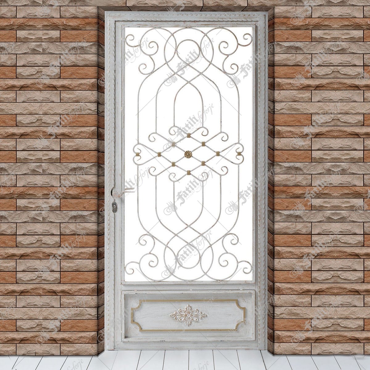 1362 KODLU FERFORJE KAPI | FERFORJE KAPILAR | Fatih Ferforje