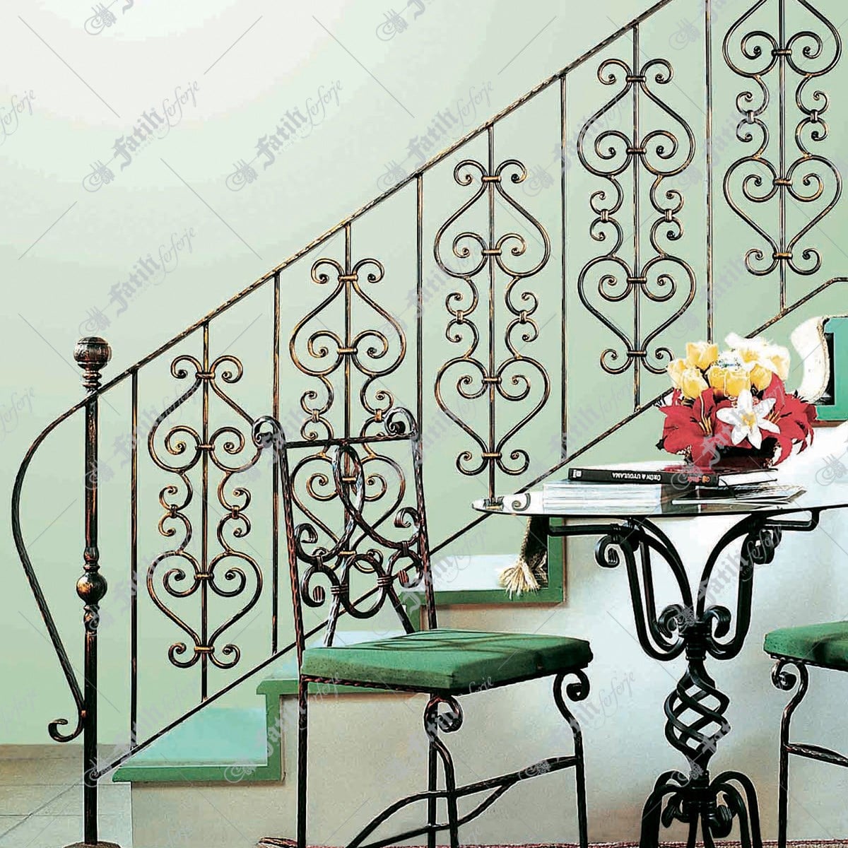 3000 KODLU FERFORJE MERDİVEN