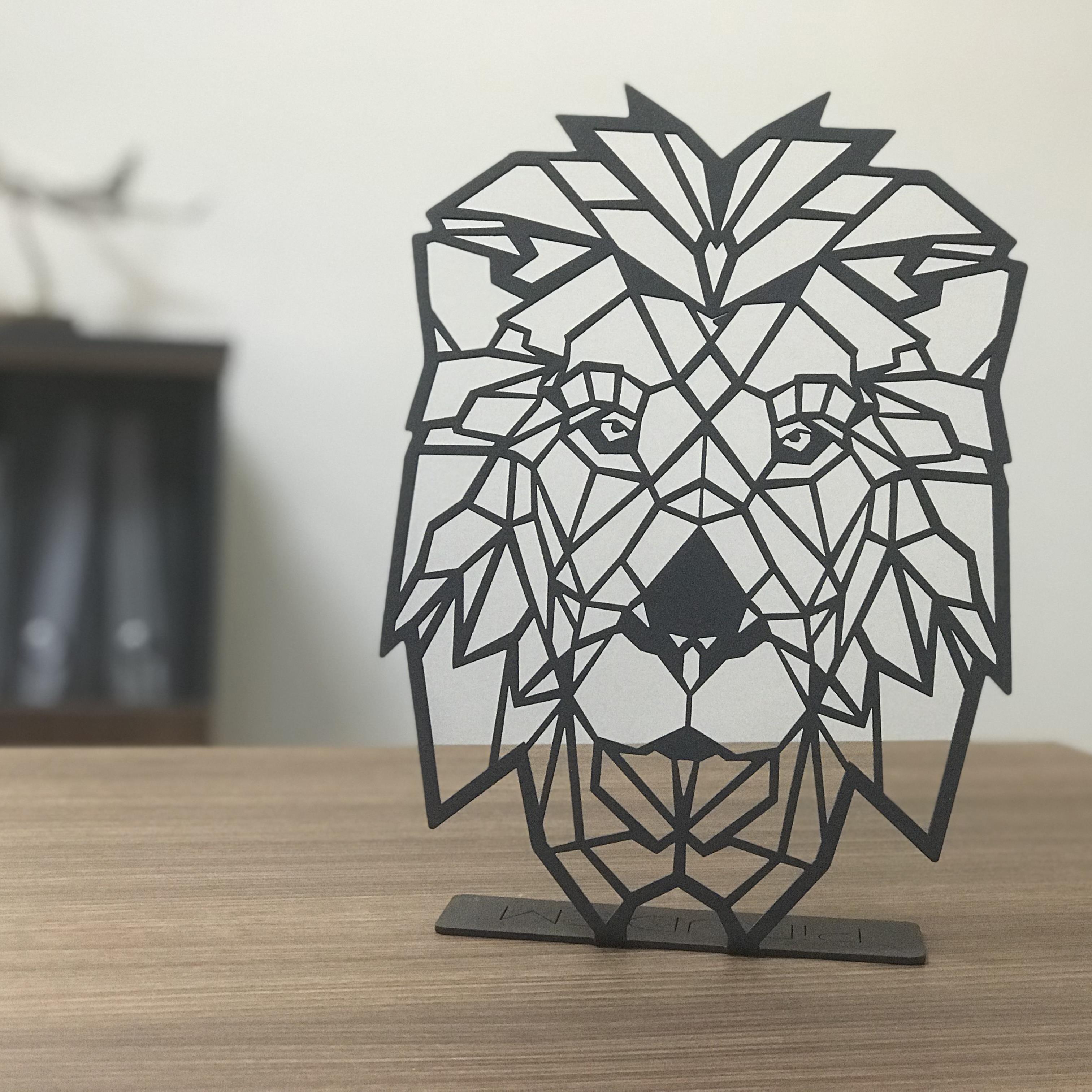 Aslan POD | PIRUDEM-METAL DEKOR-MASA ÜSTÜ | Fatih Ferforje