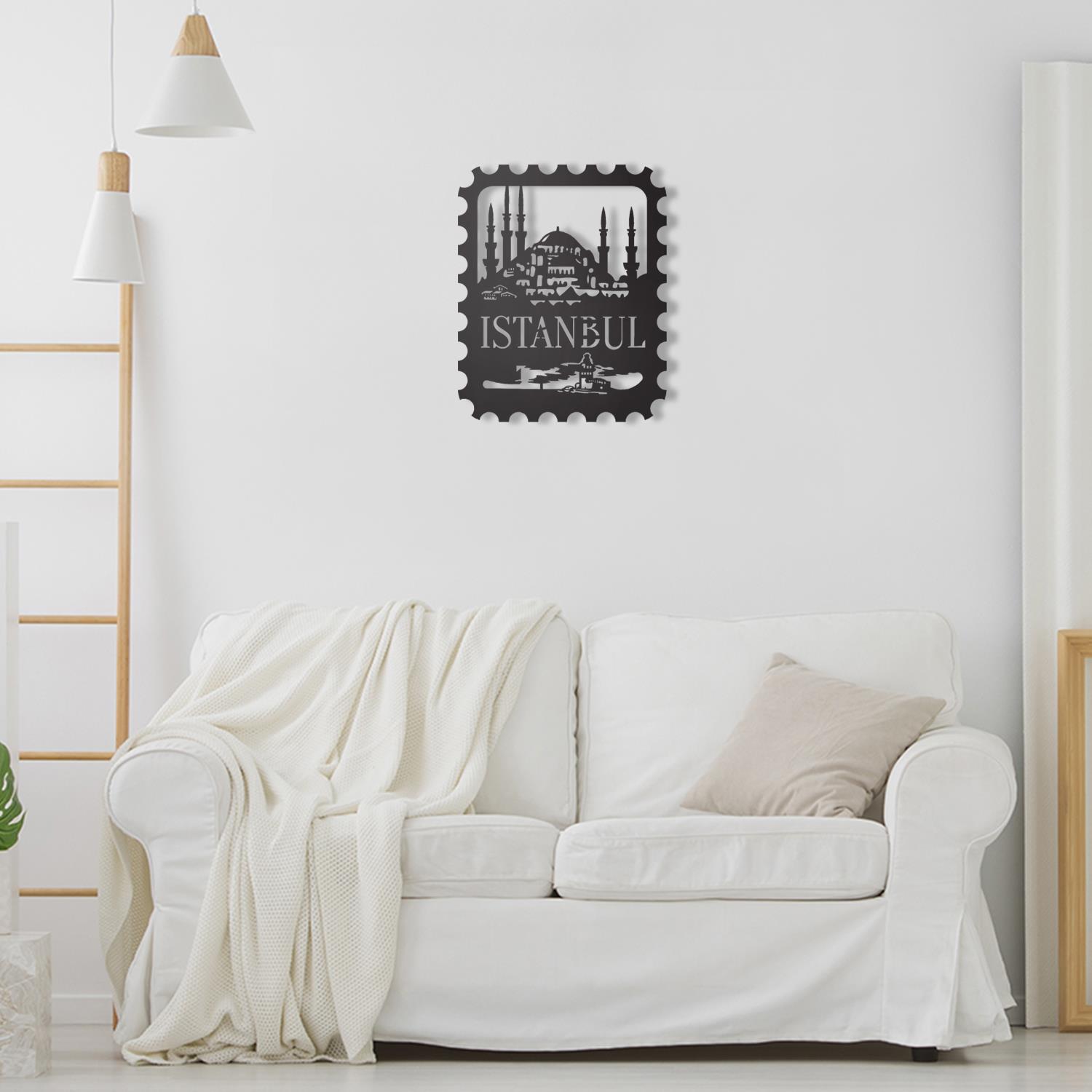 Ýstanbul Stamp | PIRUDEM-METAL DEKOR-DUVAR | Fatih Ferforje