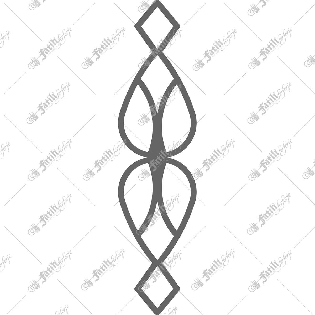 10024-b-3 | LAMA MOTIFLI DEMIRLER | Fatih Ferforje