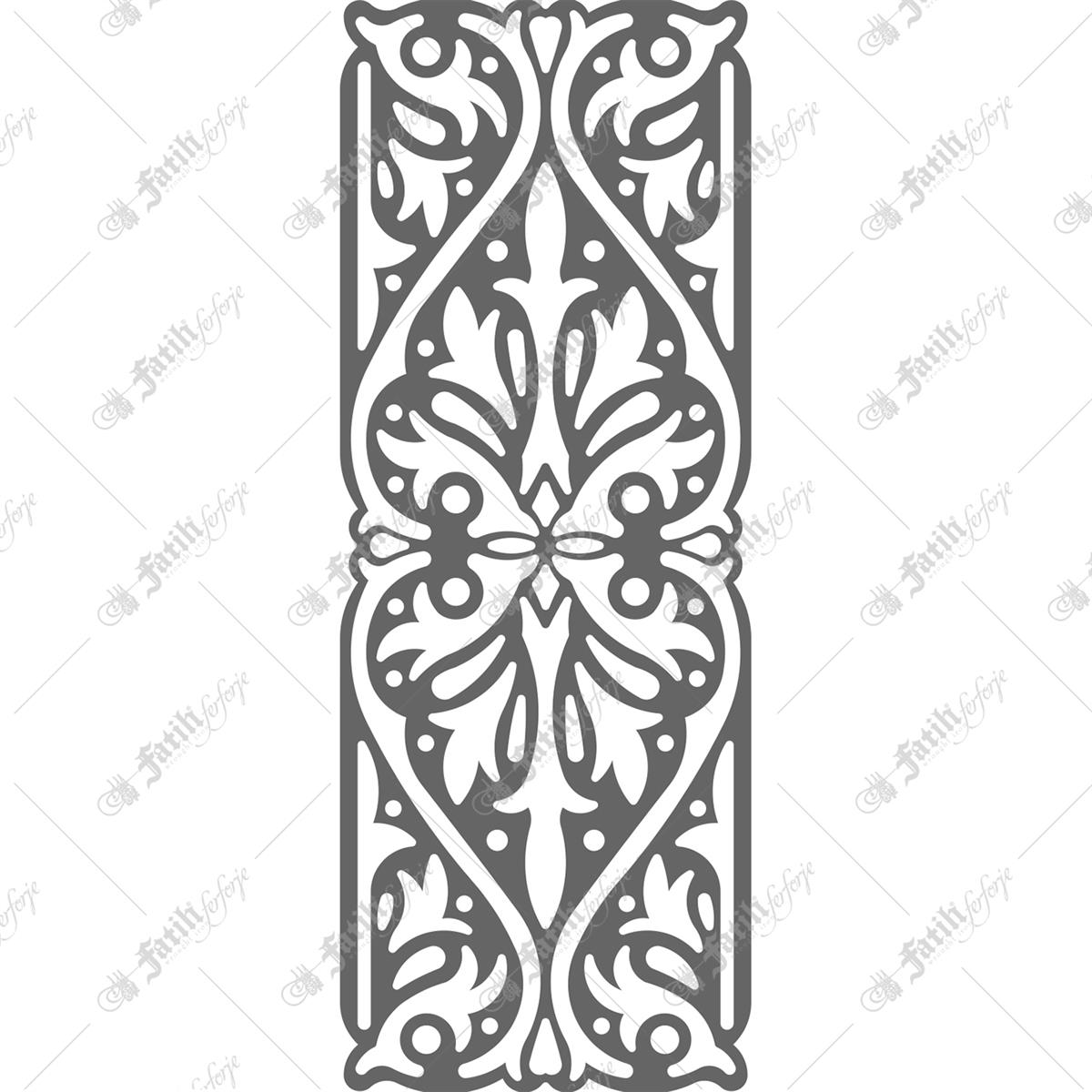 10030-b | LAMA MOTIFLI DEMIRLER | Fatih Ferforje