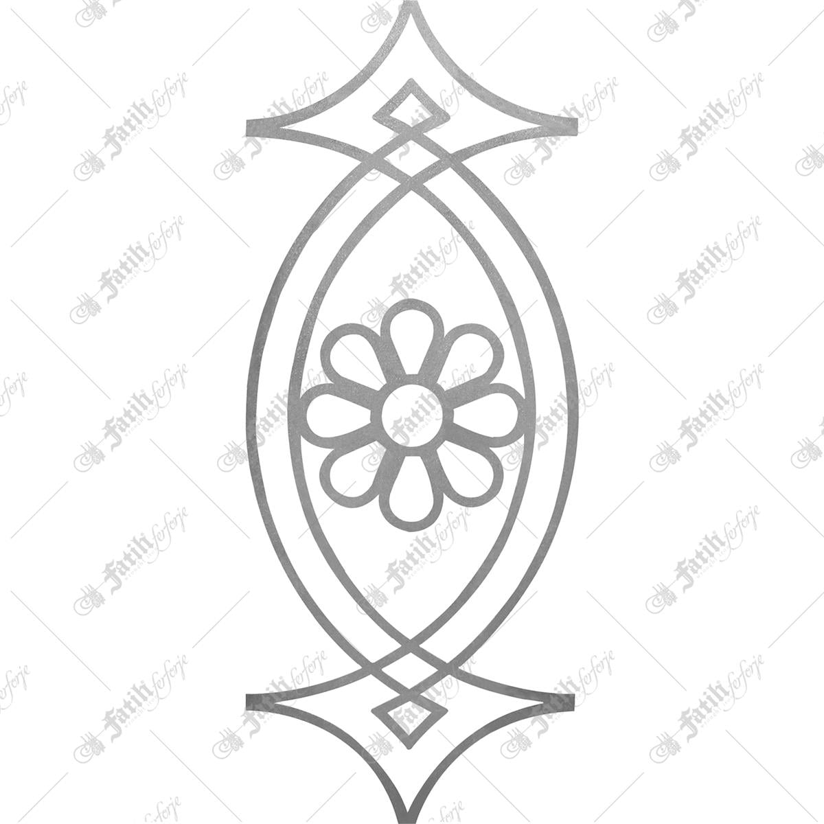 10035-b-3 | LAMA MOTIFLI DEMIRLER | Fatih Ferforje