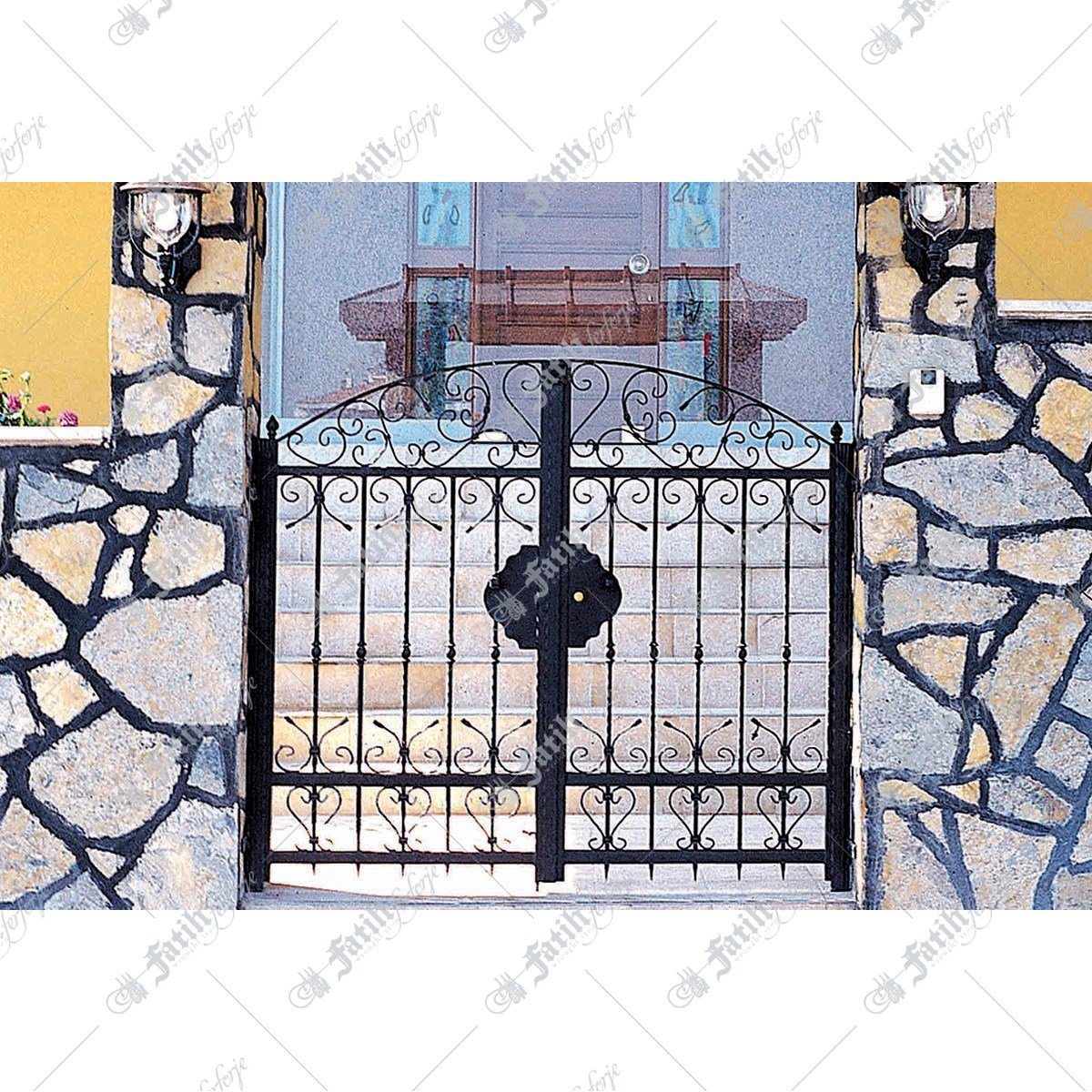 1015 KODLU FERFORJE KAPI | FERFORJE KAPILAR | Fatih Ferforje