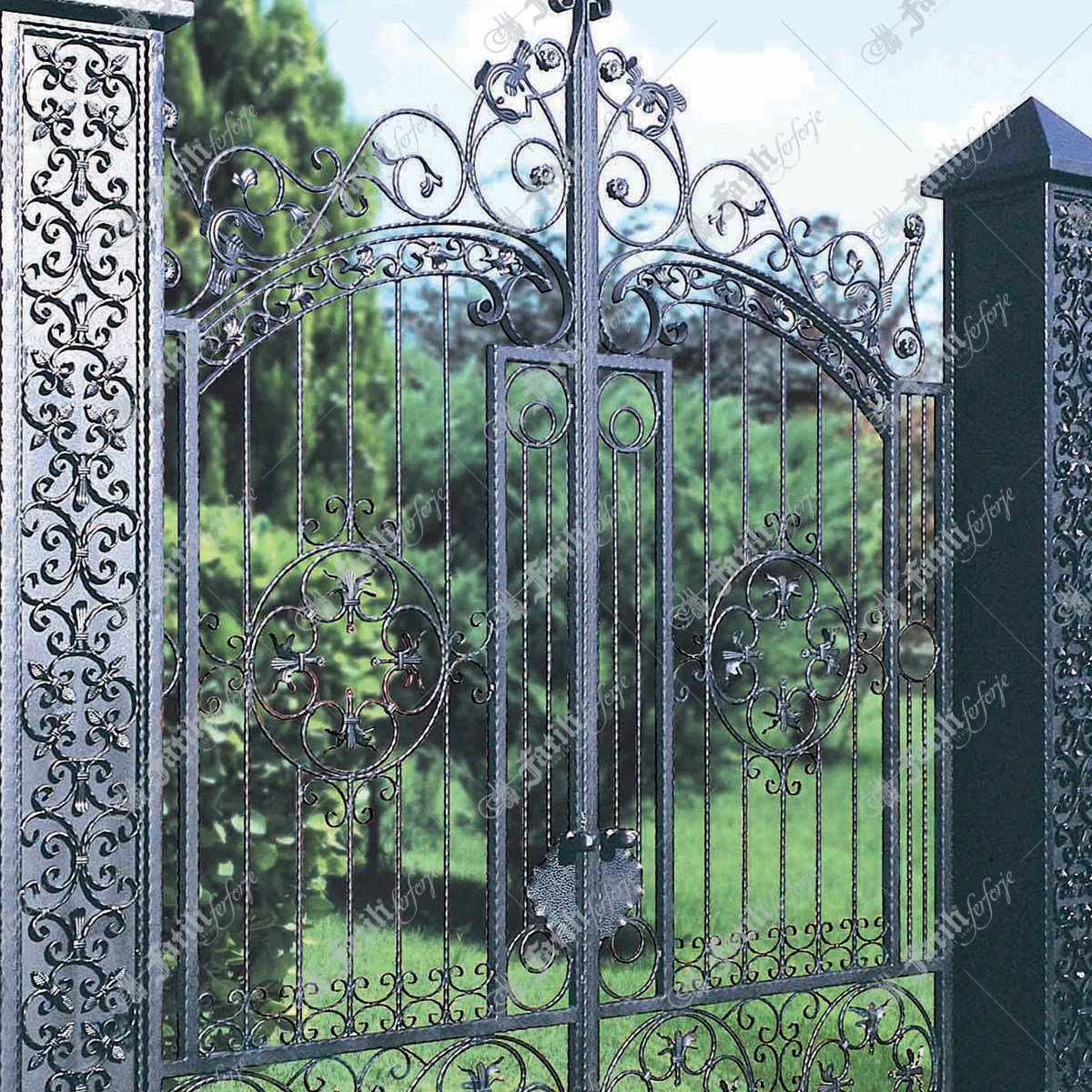 1039 KODLU FERFORJE KAPI | FERFORJE UYGULAMALAR | Fatih Ferforje