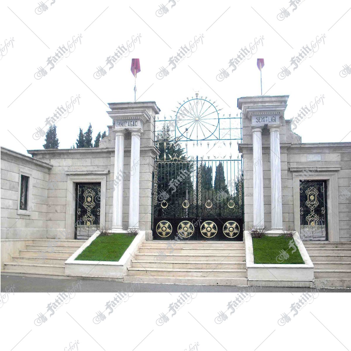 1073 KODLU FERFORJE KAPI