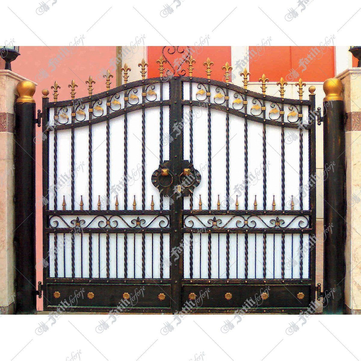 1074 KODLU FERFORJE KAPI | FERFORJE KAPILAR | Fatih Ferforje