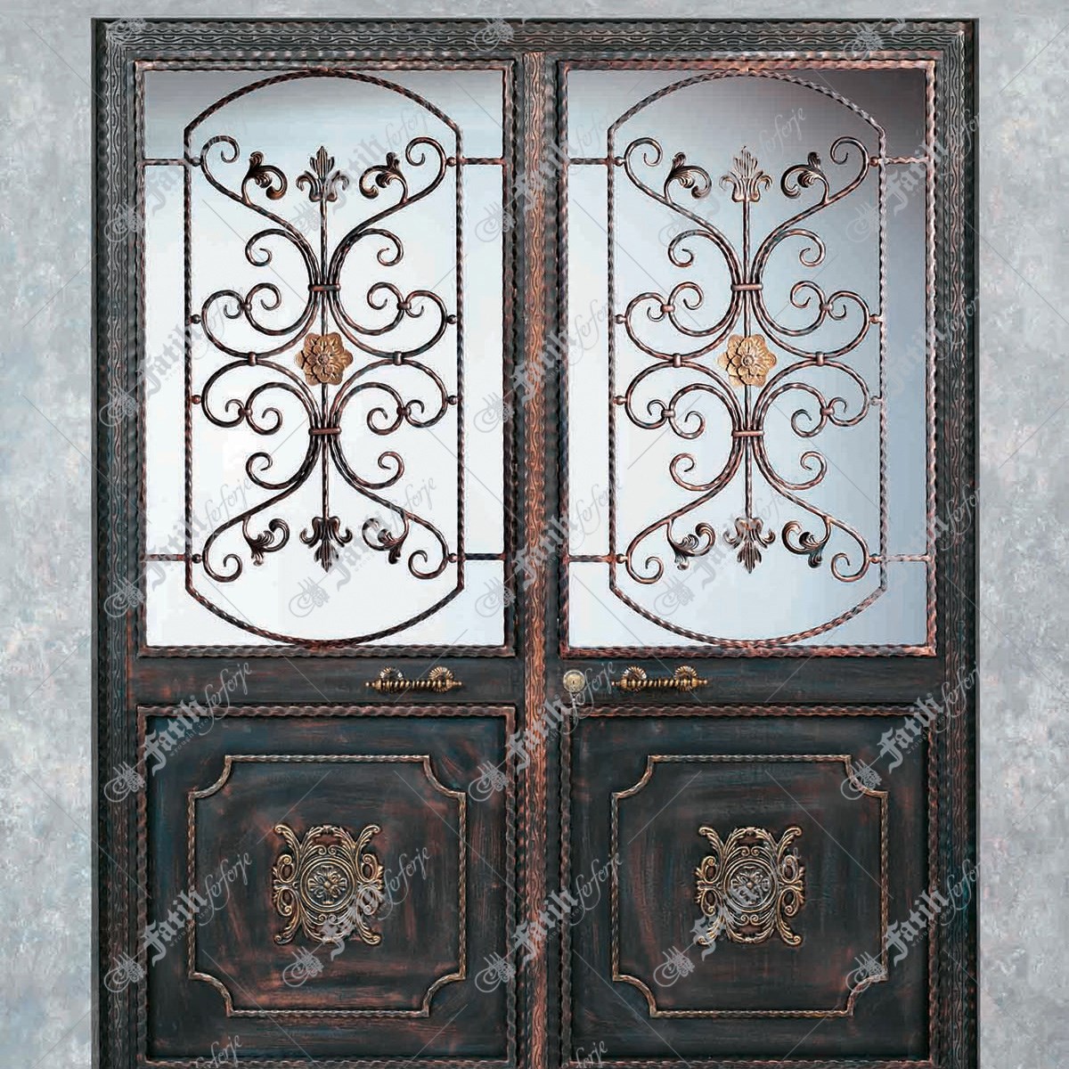 1087 KODLU FERFORJE KAPI